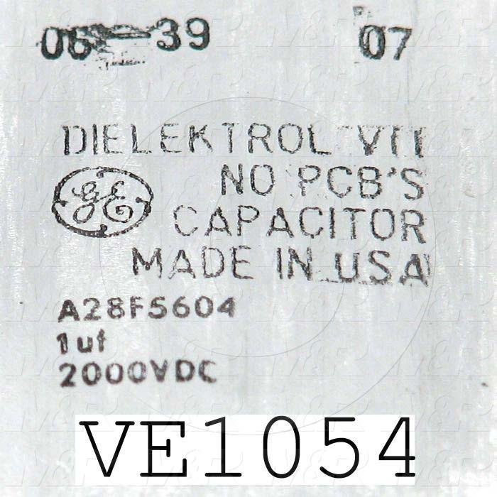 Capacitor, 1MFD, 2000VDC