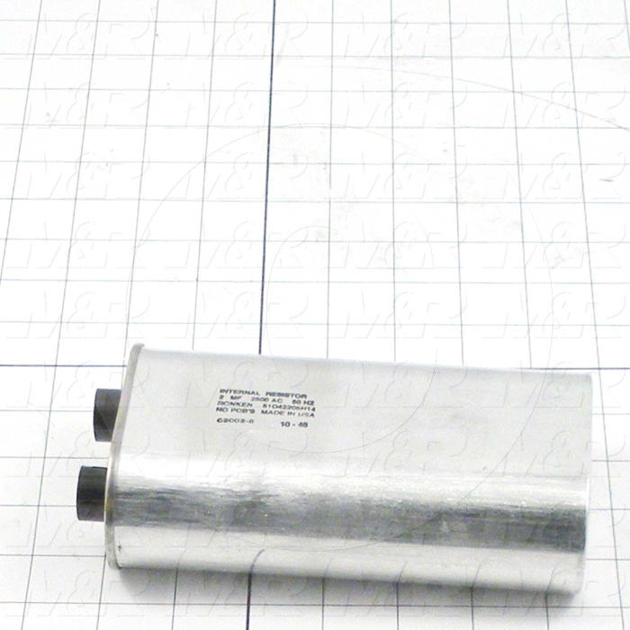 Capacitor, 2MFD, 2500VAC