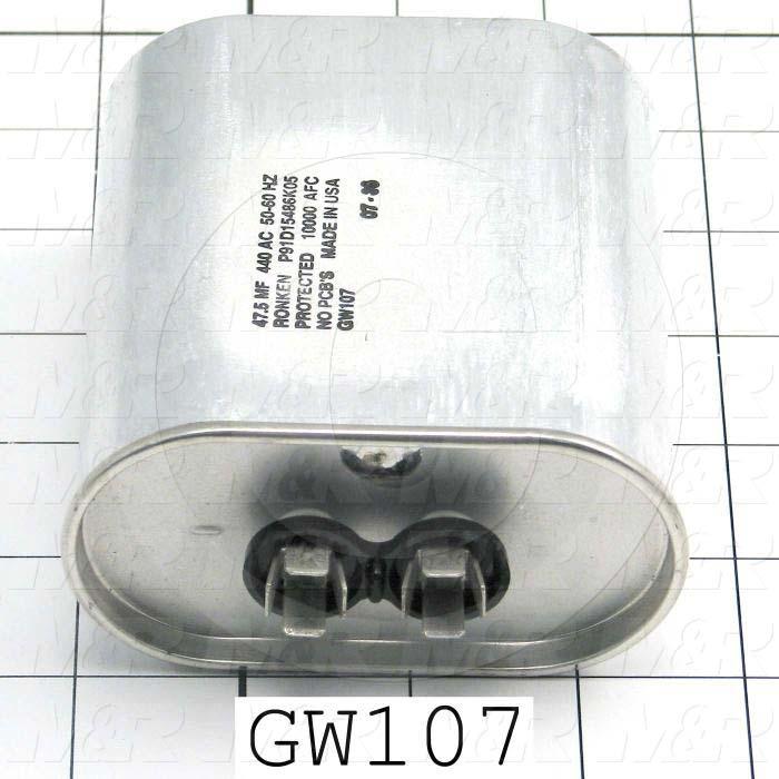 Capacitor, 47MFD, 440VAC