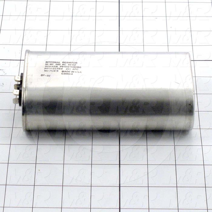 Capacitor, 50MFD, 660VAC
