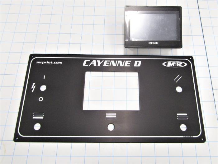 CAYNNE CONTROL PANEL 7"X14"