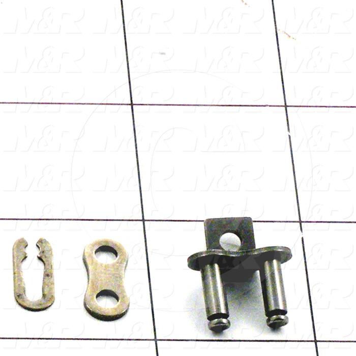 Chain Accessories, Connecting Link A-1 Attach., ANSI 35 Chain Standard