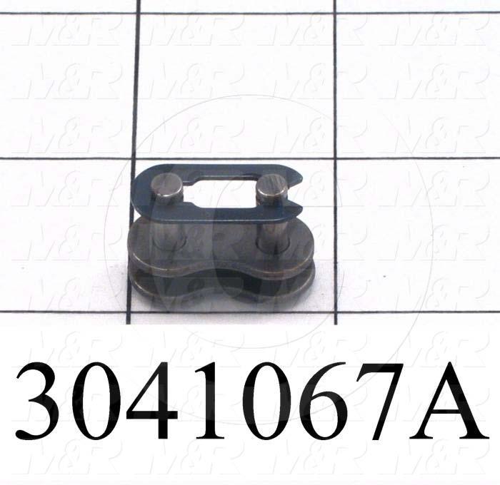 Chain Accessories, Connecting Link SF, ANSI 40 Chain Standard, Single Strand, Steel Material