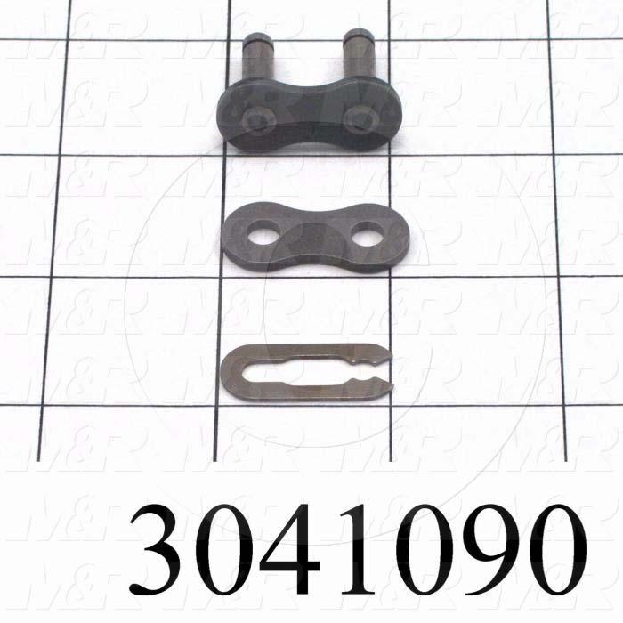 Chain Accessories, Connecting Link SF, ANSI 50 Chain Standard, Steel Material