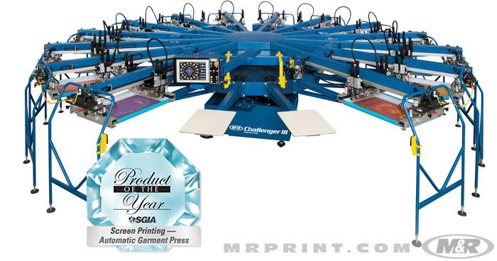 m&r screen printing equipment for sale