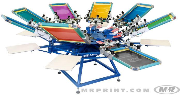 Chameleon Manual Screen Printing Press