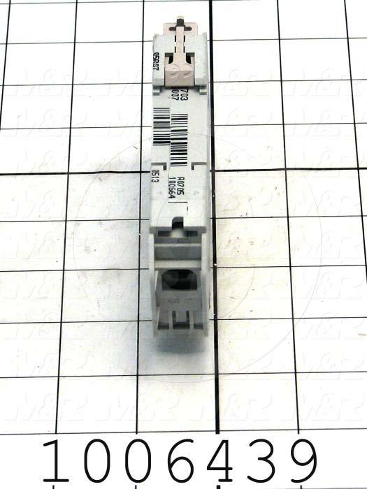 Circuit Breaker, 1 Pole, 0.5A, 240VAC, D Curve, UL 489 Listed