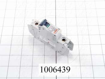 Circuit Breaker, 1 Pole, 0.5A, 240VAC, D Curve, UL 489 Listed