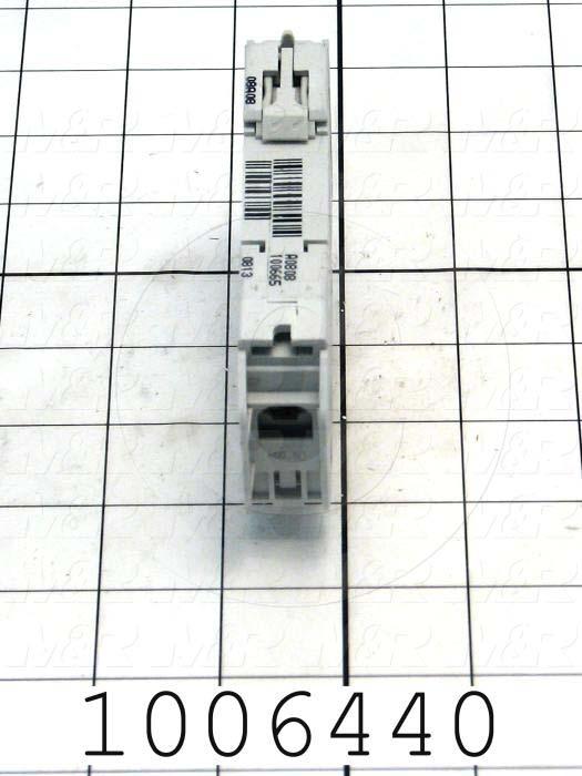 Circuit Breaker, 1 Pole, 1A, 240VAC, D Curve, UL 489 Listed