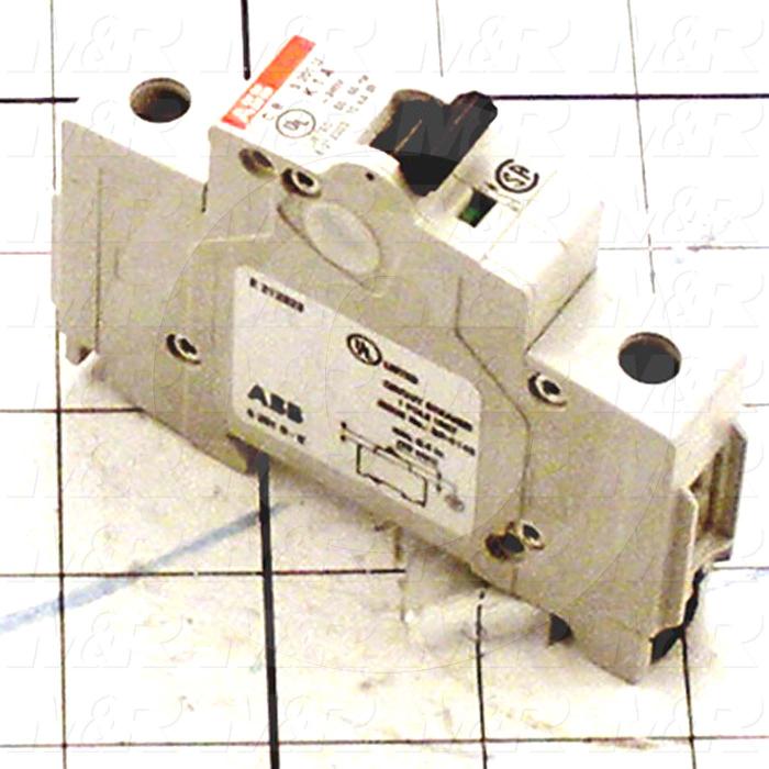 Circuit Breaker, 1 Pole, 1A, 240VAC, K Curve, UL 489 Listed