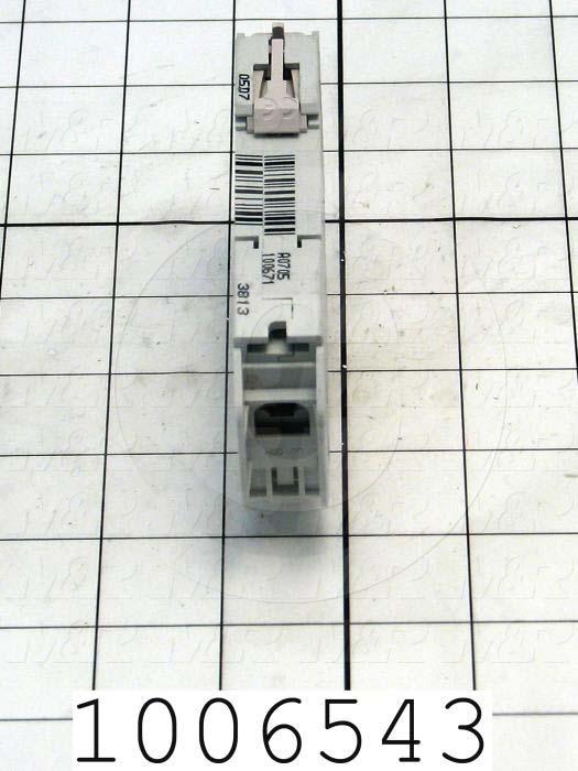 Circuit Breaker, 1 Pole, 6A, 240VAC, D Curve, UL 489 Listed