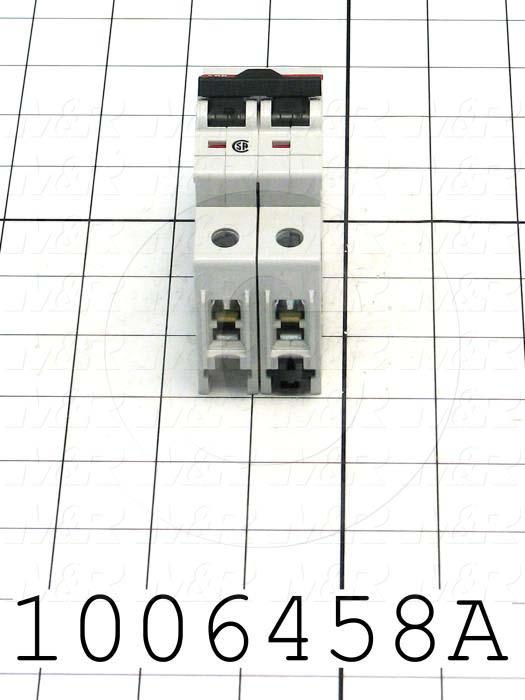 Circuit Breaker, 2 Poles, 0.5A, 240VAC, K Curve, UL 489 Listed