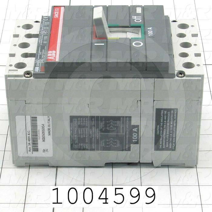 Circuit Breaker, 2 Poles, 100A, 480VAC