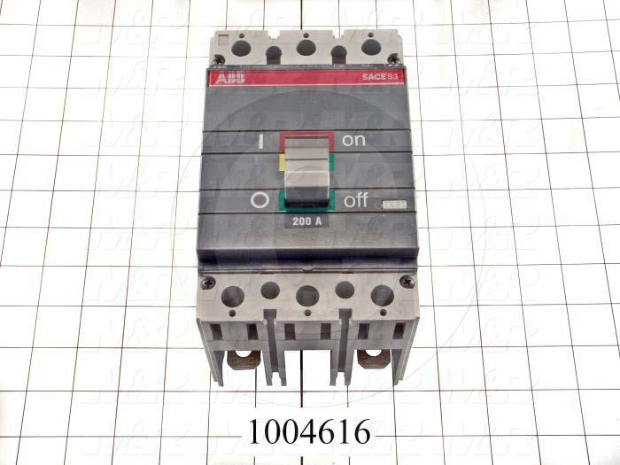 Circuit Breaker, 2 Poles, 200A, 240VAC