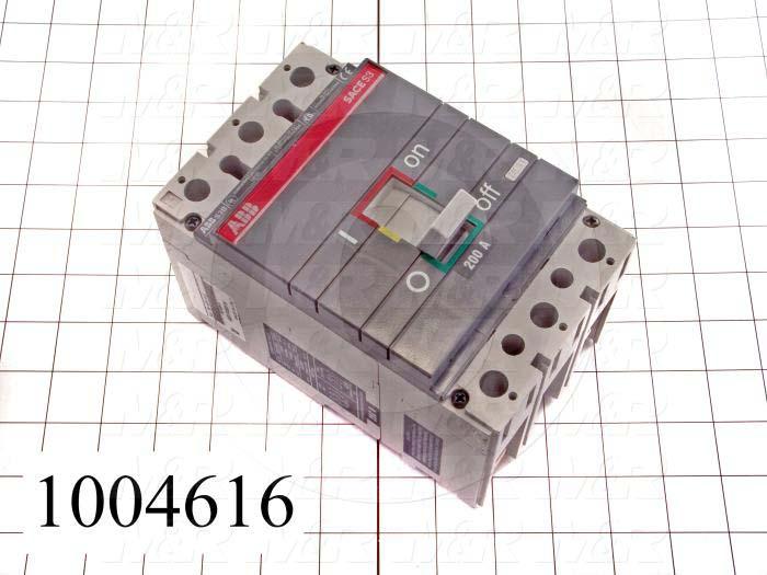 Circuit Breaker, 2 Poles, 200A, 240VAC