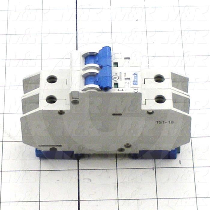 Circuit Breaker, 2 Poles, 2A, 240VAC, K Curve, UL 489 Listed