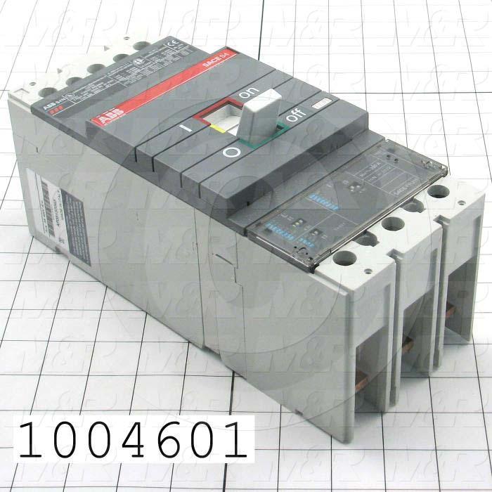 Circuit Breaker, 3 Poles, 100-250A, 480VAC