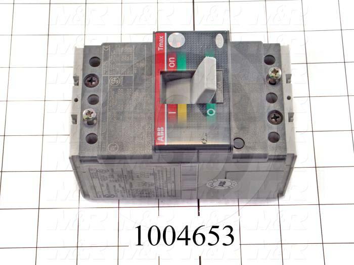 Circuit Breaker, 3 Poles, 100A, 480VAC