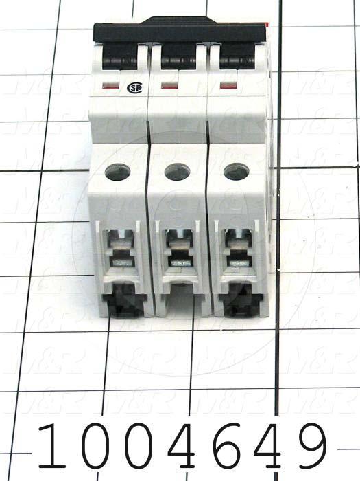 Circuit Breaker, 3 Poles, 50A, 240VAC, K Curve, UL 489 Listed