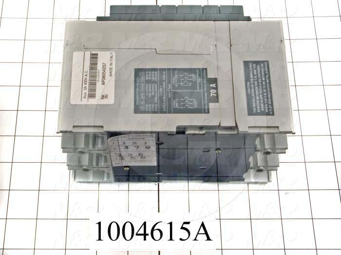Circuit Breaker, 3 Poles, 70A, 600VAC