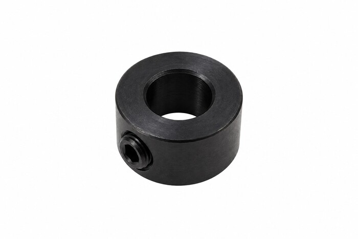 Collar, Set Screw Type, 6 mm Bore Size, 13 mm Outside Diameter, 8 mm Width, 1215 Carbon Steel