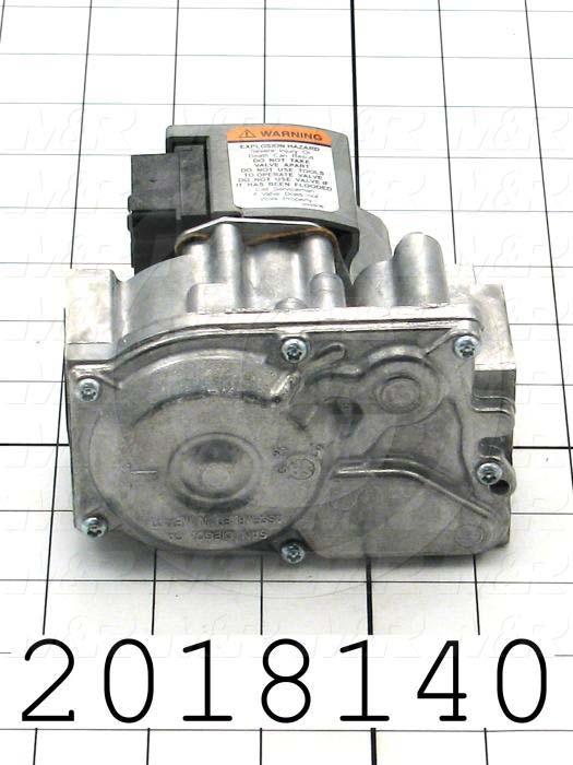 Combination Gas Valve, Thread Size 1/2" NPT, Voltage 24VAC, Max. Pressure 0.5 Psi, Setting Range 3-5"wc, Opening Action Fast