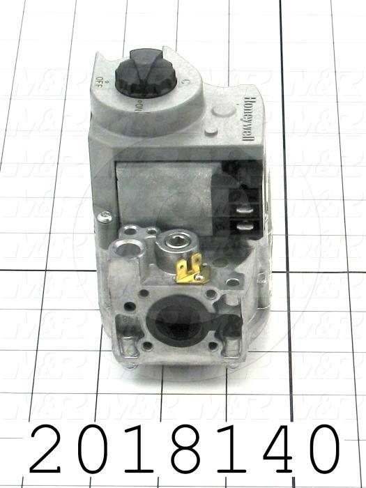 Combination Gas Valve, Thread Size 1/2" NPT, Voltage 24VAC, Max. Pressure 0.5 Psi, Setting Range 3-5"wc, Opening Action Fast