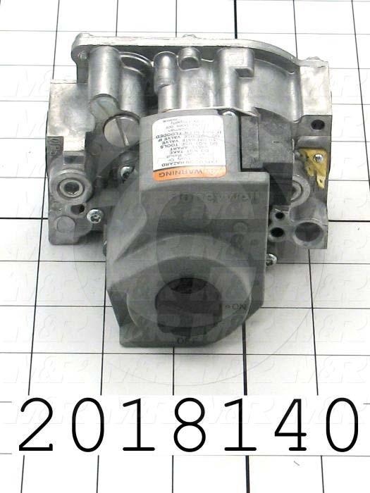 Combination Gas Valve, Thread Size 1/2" NPT, Voltage 24VAC, Max. Pressure 0.5 Psi, Setting Range 3-5"wc, Opening Action Fast