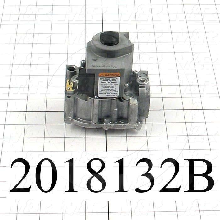 Combination Gas Valve, Thread Size 1/2" NPT, Voltage 24VAC, Max. Pressure 0.5 Psi, Setting Range 3-5"wc, Opening Action Slow