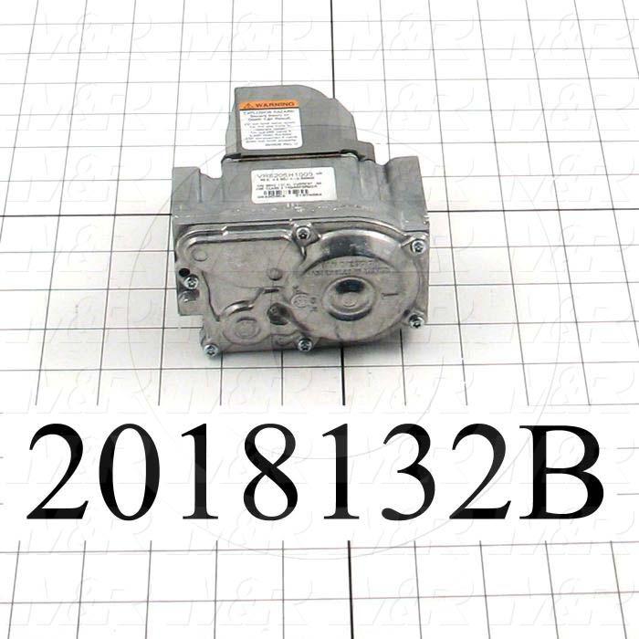 Combination Gas Valve, Thread Size 1/2" NPT, Voltage 24VAC, Max. Pressure 0.5 Psi, Setting Range 3-5"wc, Opening Action Slow