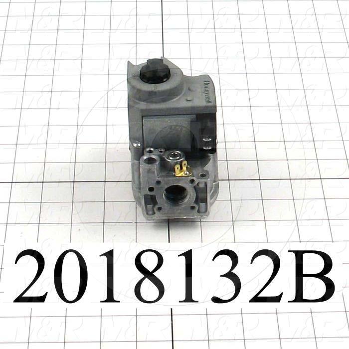 Combination Gas Valve, Thread Size 1/2" NPT, Voltage 24VAC, Max. Pressure 0.5 Psi, Setting Range 3-5"wc, Opening Action Slow