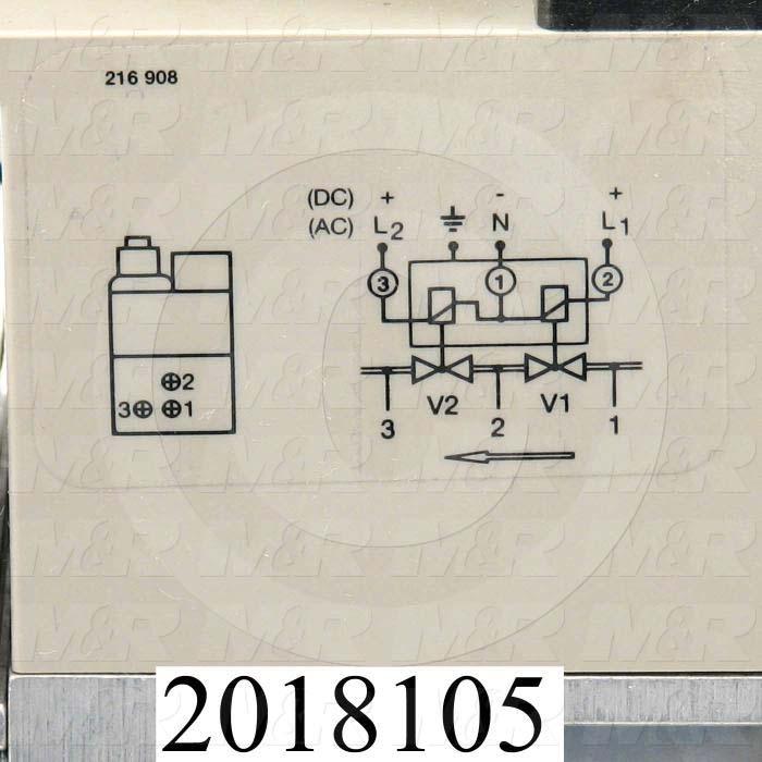 Combination Gas Valve, Thread Size 1" NPT, Voltage 110V 1PH, Max. Pressure 0.5 Psi, Setting Range 3-5"wc, Switch Pressure Range 0.4-4.0"wc/2-20"wc