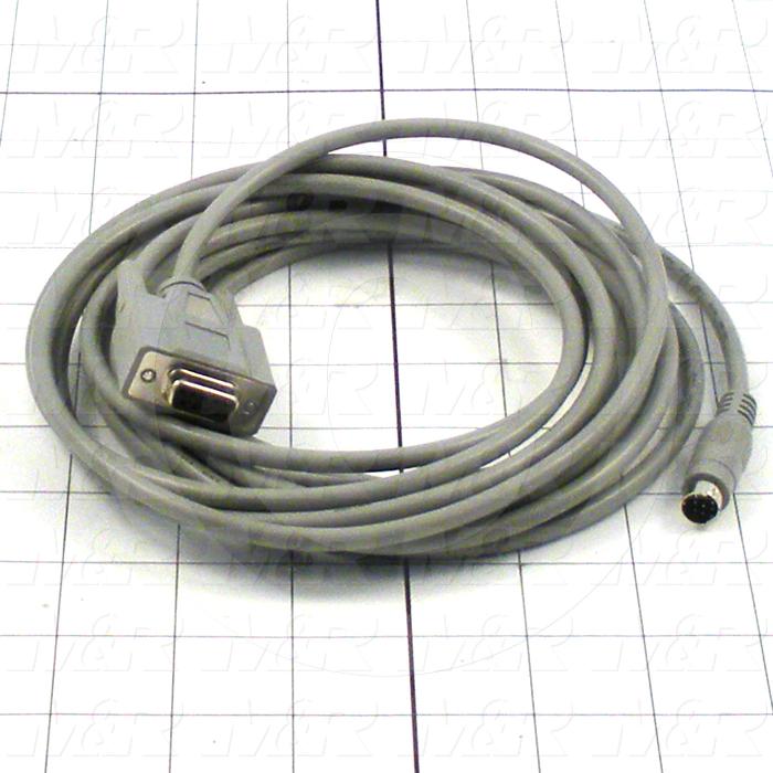 Communication Cable, MINI DIN 8, 5m, Female DB9, To Mini-Din8