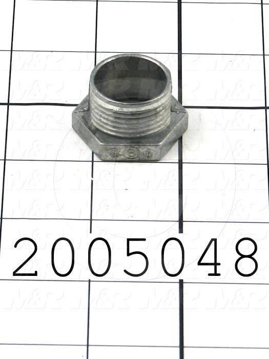 Conduit Fitting, Chase Closed Nipple, 3/4"