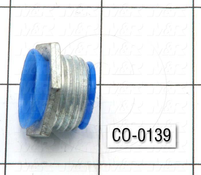 Conduit Fitting, Chase Open Insulated Nipple, 1/2"