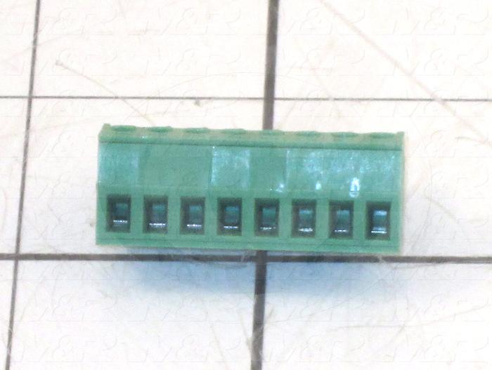 Connector, 8 PIN ELECTRICAL CONNECTOR, Male, 8-Pin
