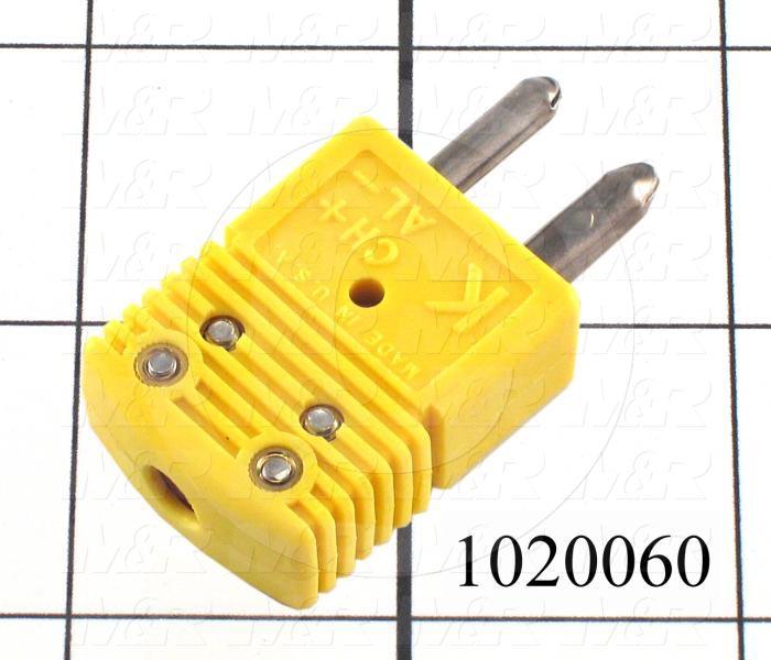 Connector, Cable End, Male, 2-Pin, TWISTLOCK Terminal, 5.08MM, 400VAC, 15A