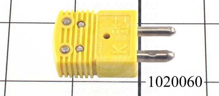Connector, Cable End, Male, 2-Pin, TWISTLOCK Terminal, 5.08MM, 400VAC, 15A