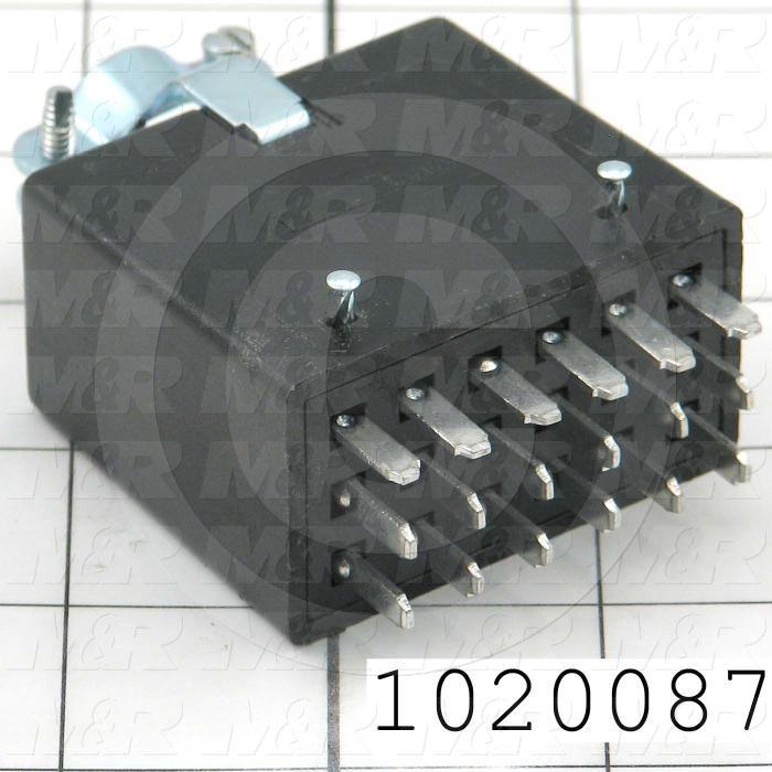 Connector, Cable Plug, Female, 18-Pin, TWISTLOCK Terminal, 5.08MM, 400VAC, 15A