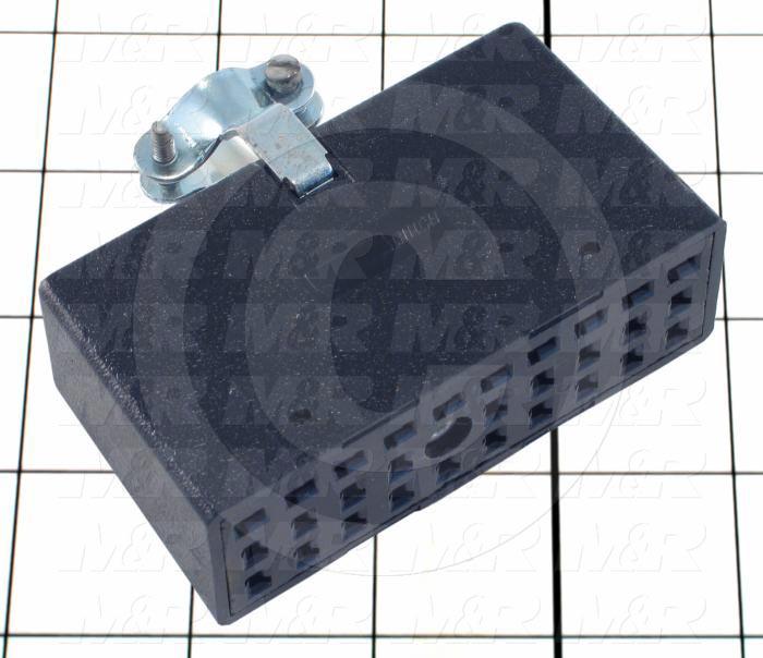 Connector, Cable Socket, 30-Contact, TWISTLOCK Terminal, 5.08MM, 400VAC, 15A