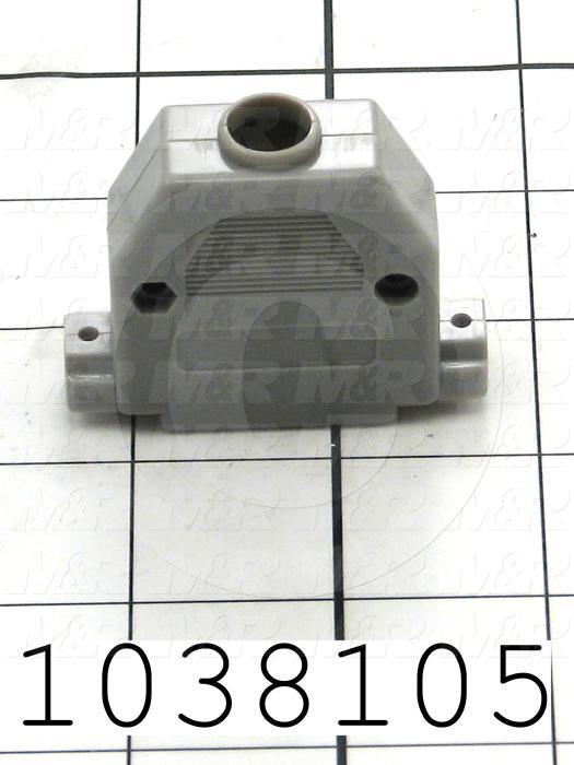 Connector Cover, Backshell, DB-25 Connectors