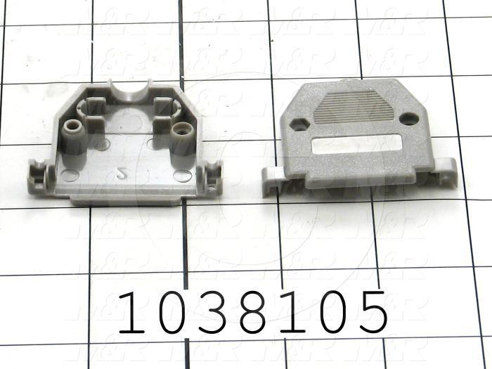 Connector Cover, Backshell, DB-25 Connectors