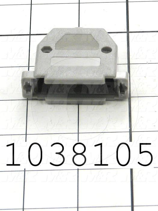 Connector Cover, Backshell, DB-25 Connectors