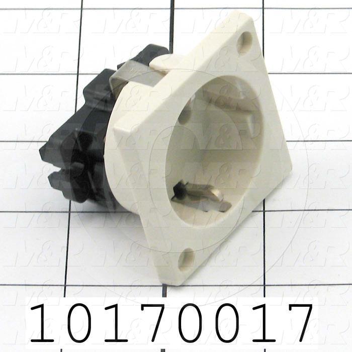 Connector for Power, Receptacle, 220V