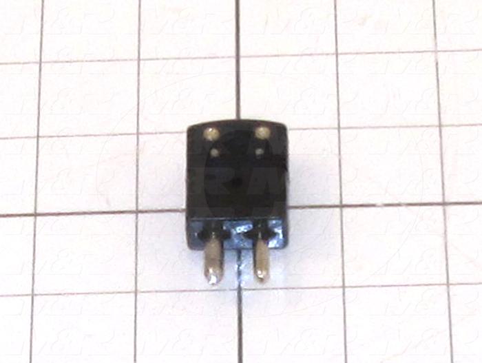 Connector for Thermocouple, Type J, Male