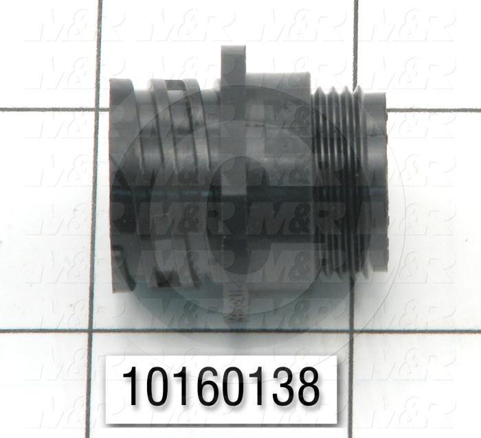 Connector, HARAX, Female, 7-Contact, TWISTLOCK Terminal, 5.08MM, 400VAC, 15A, Size 13
