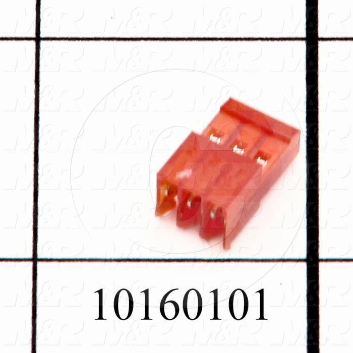 Connector, HARAX, Female Socket, 3-Contact, TWISTLOCK Terminal, 5.08MM, 400VAC, 15A