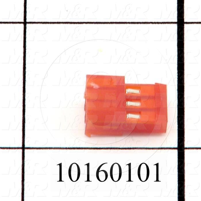 Connector, HARAX, Female Socket, 3-Contact, TWISTLOCK Terminal, 5.08MM, 400VAC, 15A