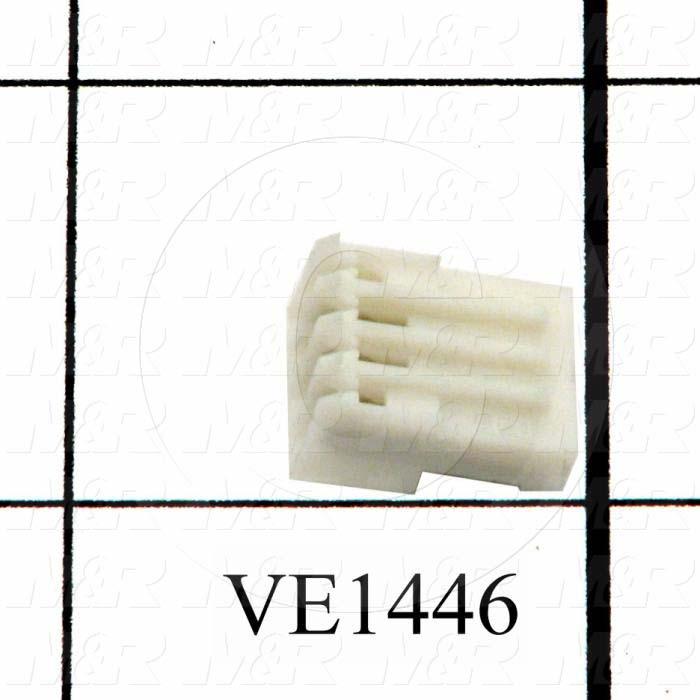 Connector, HARAX, Female Socket, 4-Contact, TWISTLOCK Terminal, 5.08MM, 400VAC, 15A
