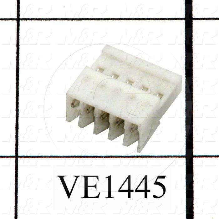 Connector, HARAX, Female Socket, 5-Contact, TWISTLOCK Terminal, 5.08MM, 400VAC, 15A